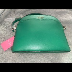 Kate spade dome crossbody WKRU7085 green bean (300)
